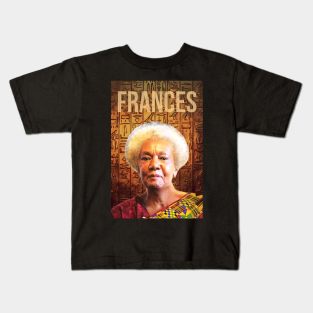 Women of Black History | Black Psychologist Dr Frances Cress Welsing Kids T-Shirt